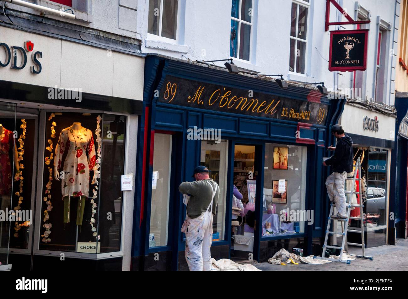 Irish city of Kilkenny. Stock Photo