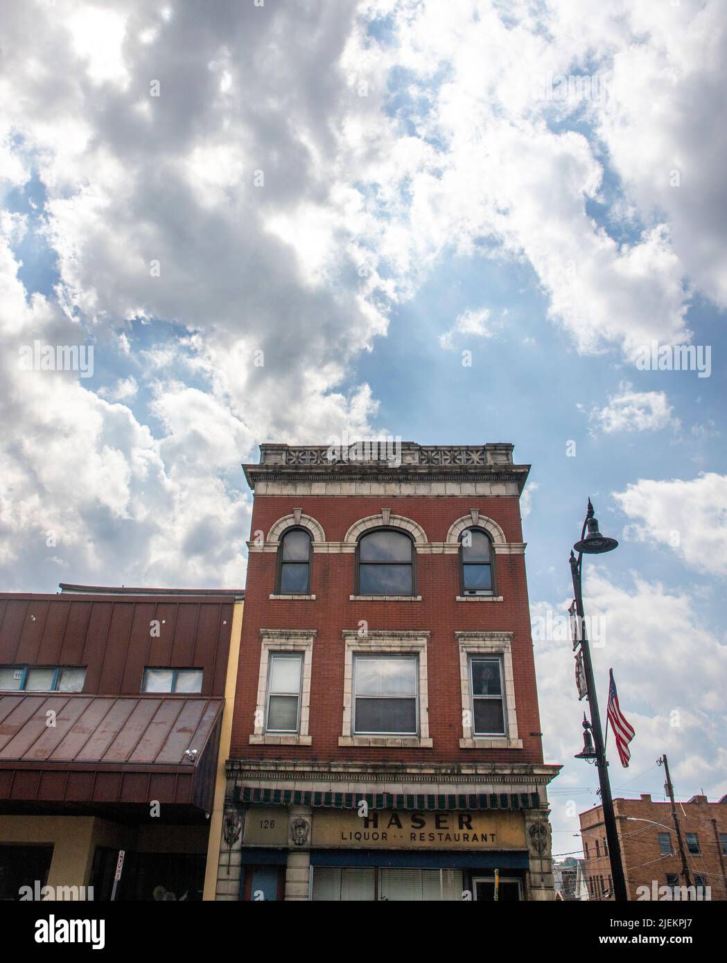Butler, Pennsylvania is a town in western Pennsylvania Stock Photo