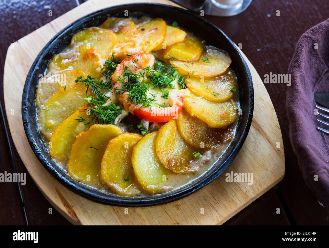 Traditional Russian Skoblyanka Stock Photo - Alamy