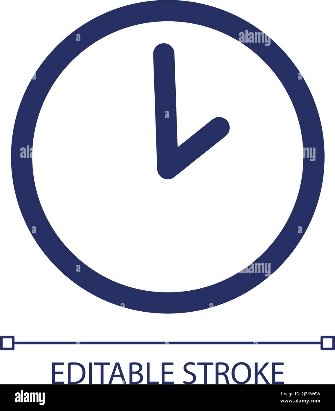 Working hours RGB color ui icon Stock Vector