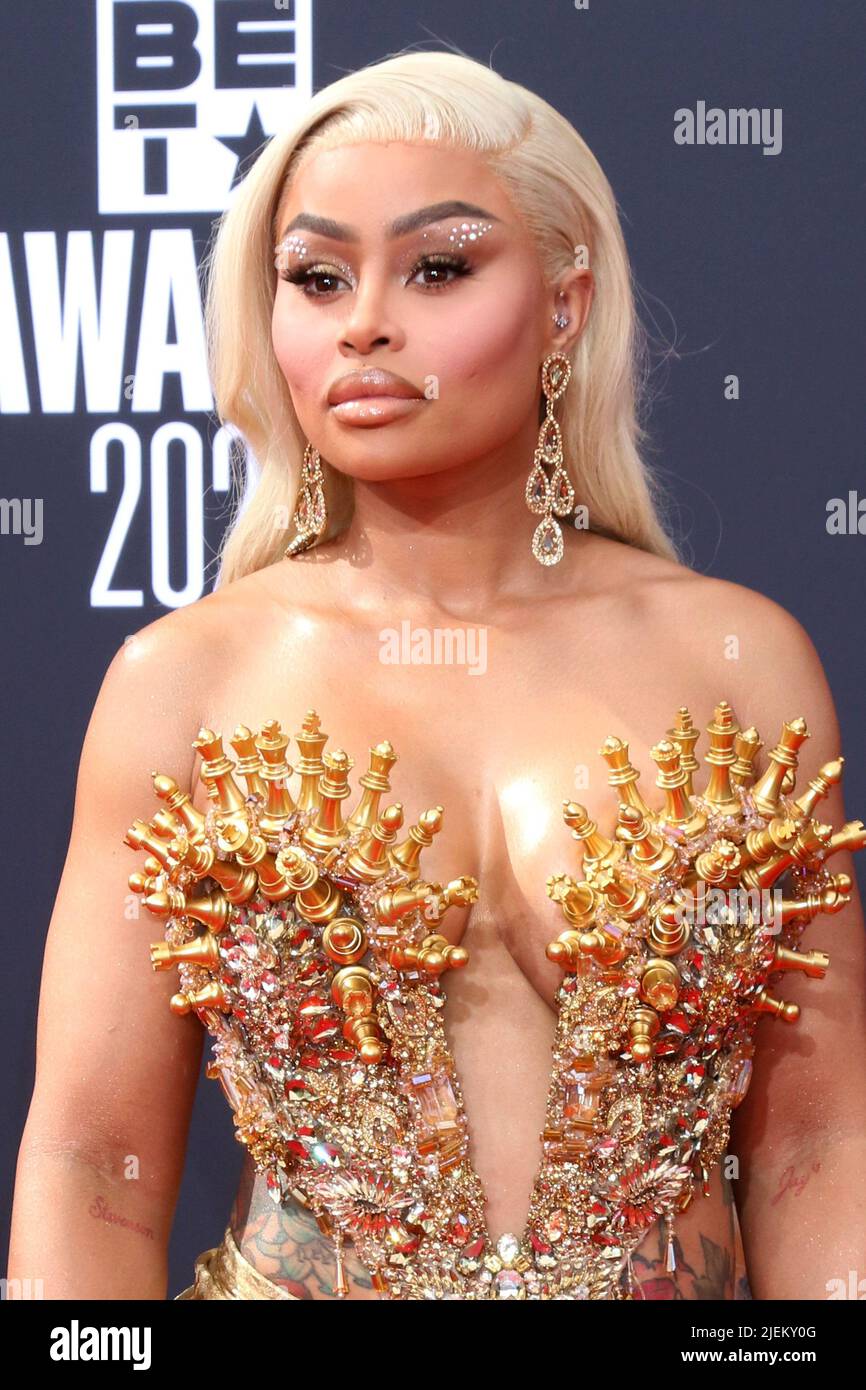 Los Angeles, USA. 26th June, 2022. Blac Chyna at the 2022 BET Awards at Microsoft Theater on June 26, 2022 in Los Angeles, CA (Photo by Katrina Jordan/Sipa USA) Credit: Sipa USA/Alamy Live News Stock Photo