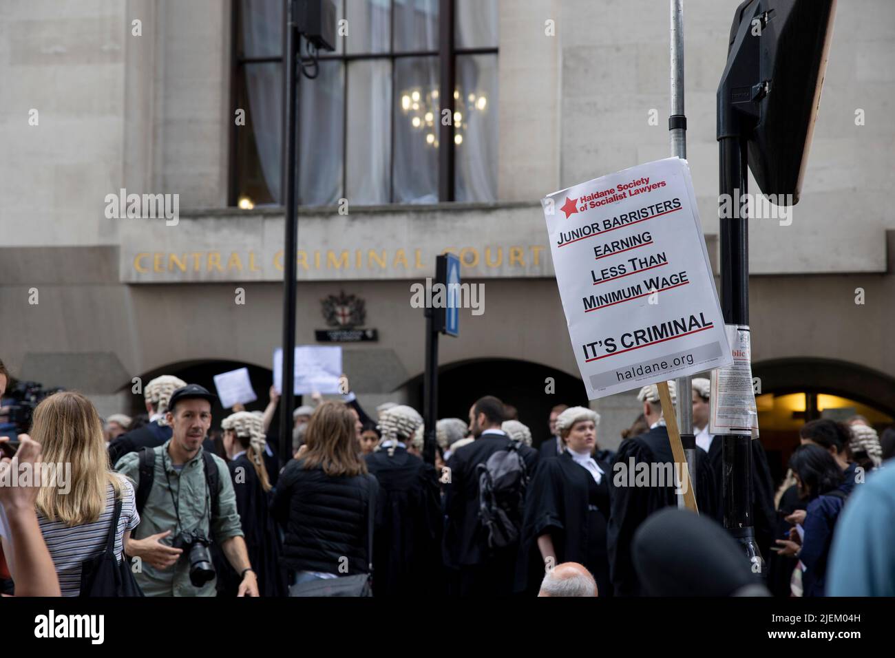 a-placard-is-seen-hanging-on-the-lamppost-outside-old-bailey-criminal