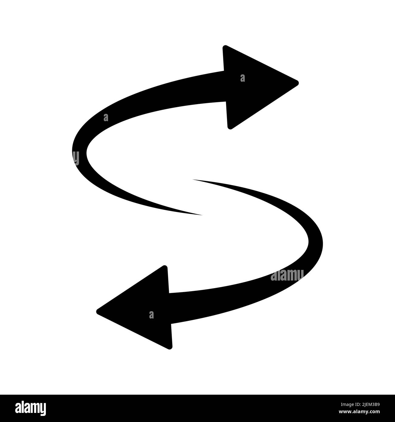 Arrow icon. Set of black arrows. Vector illustration. Isolated arrow Stock Vector