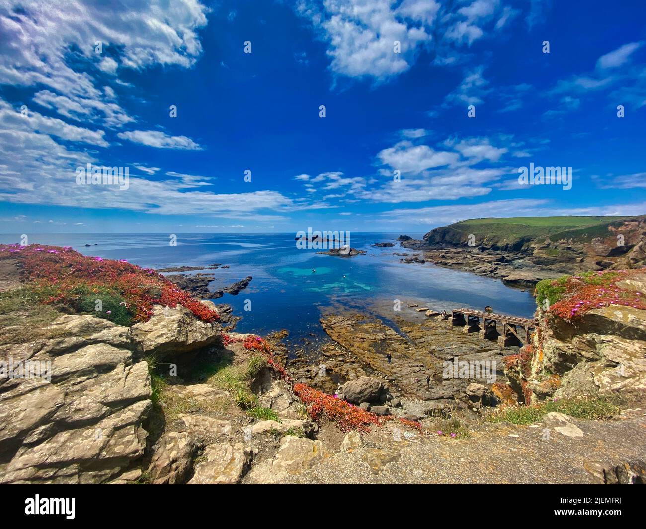 The Lizard peninsula in Cornwall, England Stock Photo Alamy