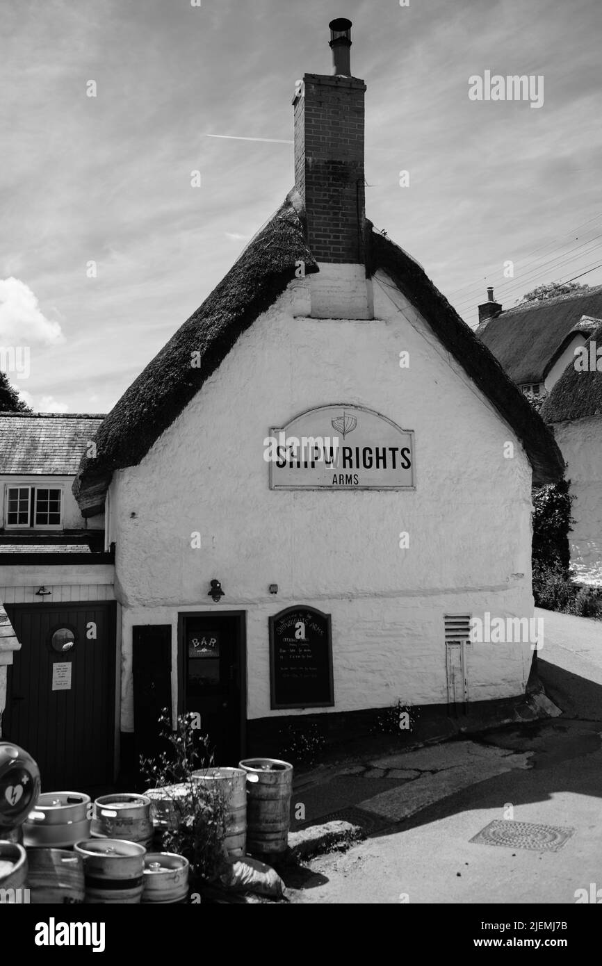 Shipwrights Arms Public House, Helford, Cornwall Stock Photo Alamy