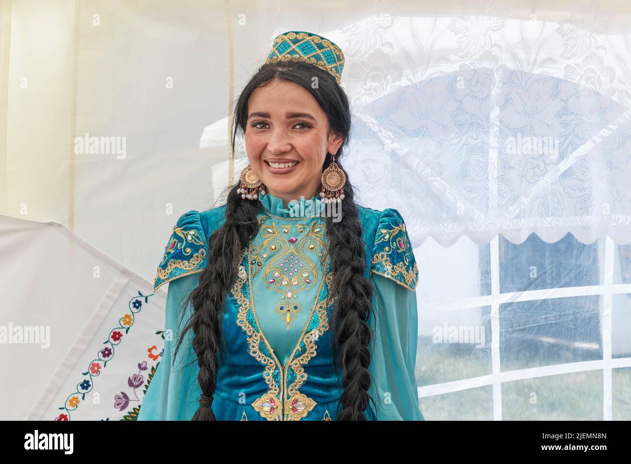 Tatar woman hi-res stock photography and images - Alamy