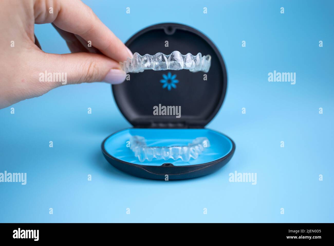 Invisalign box hi-res stock photography and images - Alamy