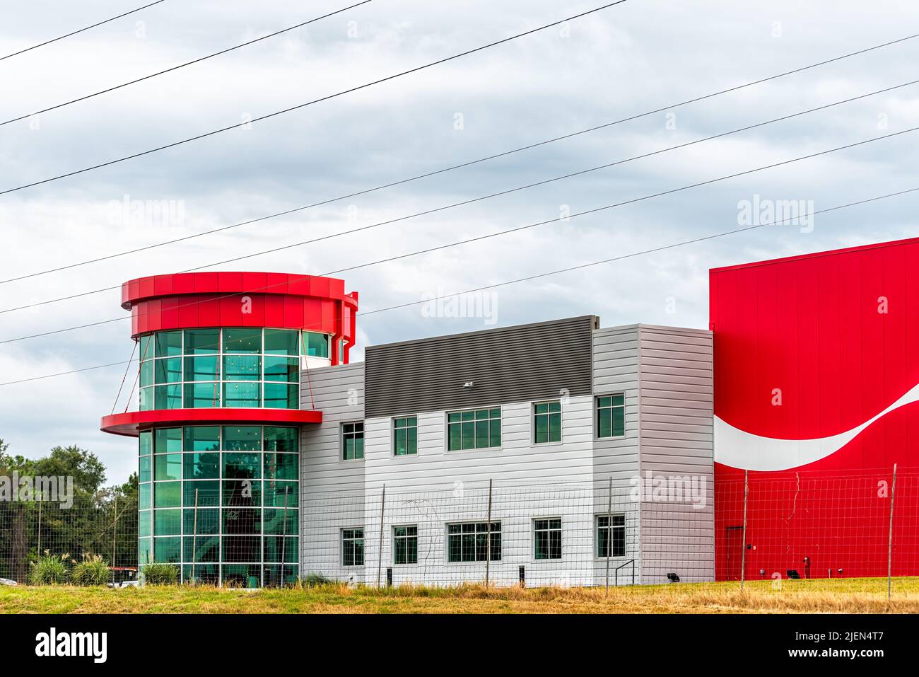 Tifton, USA October 5, 2021 Tifton, Coca Cola Bottling