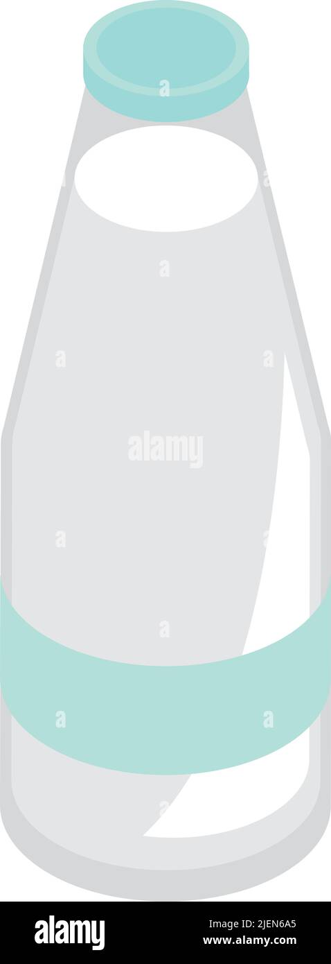 milk bottle icon Stock Vector