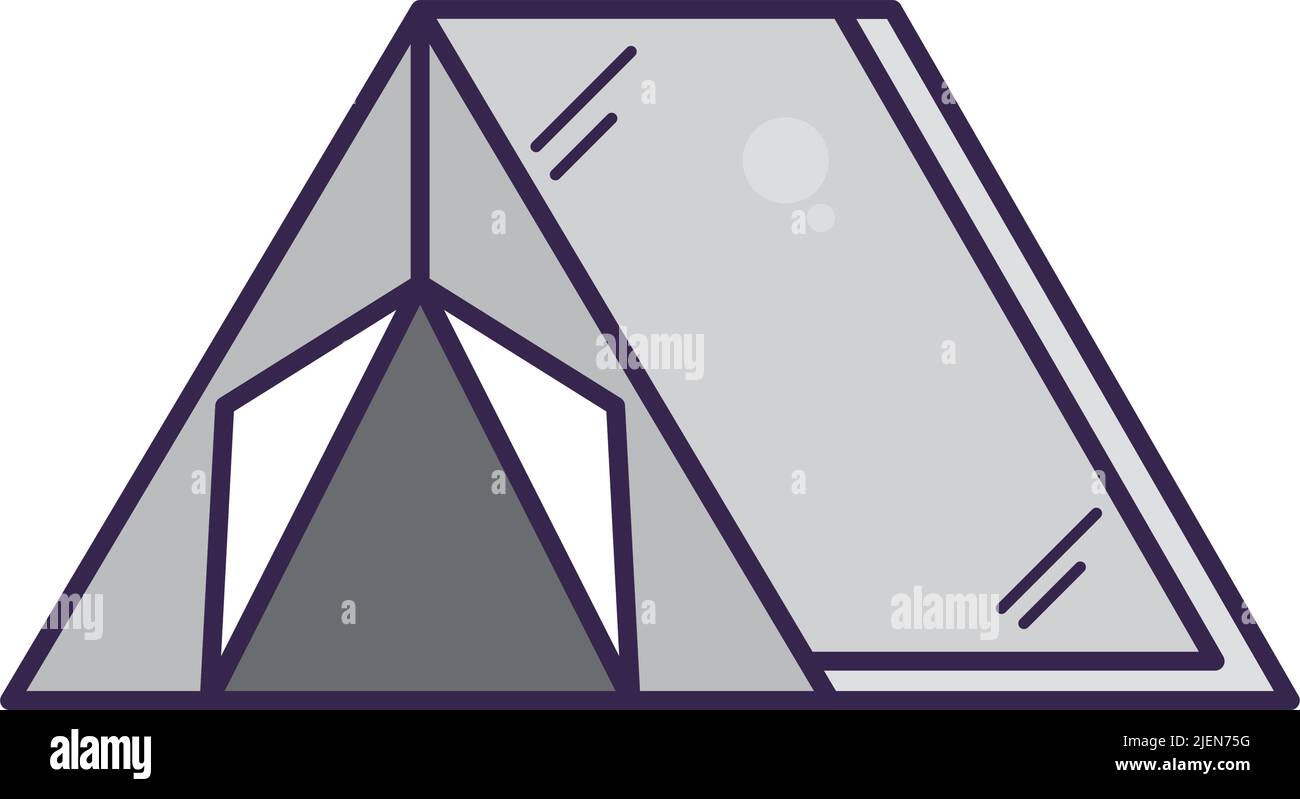 camping tent icon Stock Vector Image & Art - Alamy