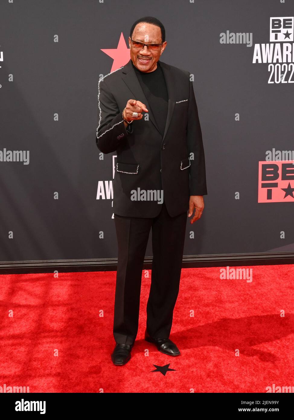 25 June 2022 Los Angeles, California Bobby Jones. BET Awards 2022
