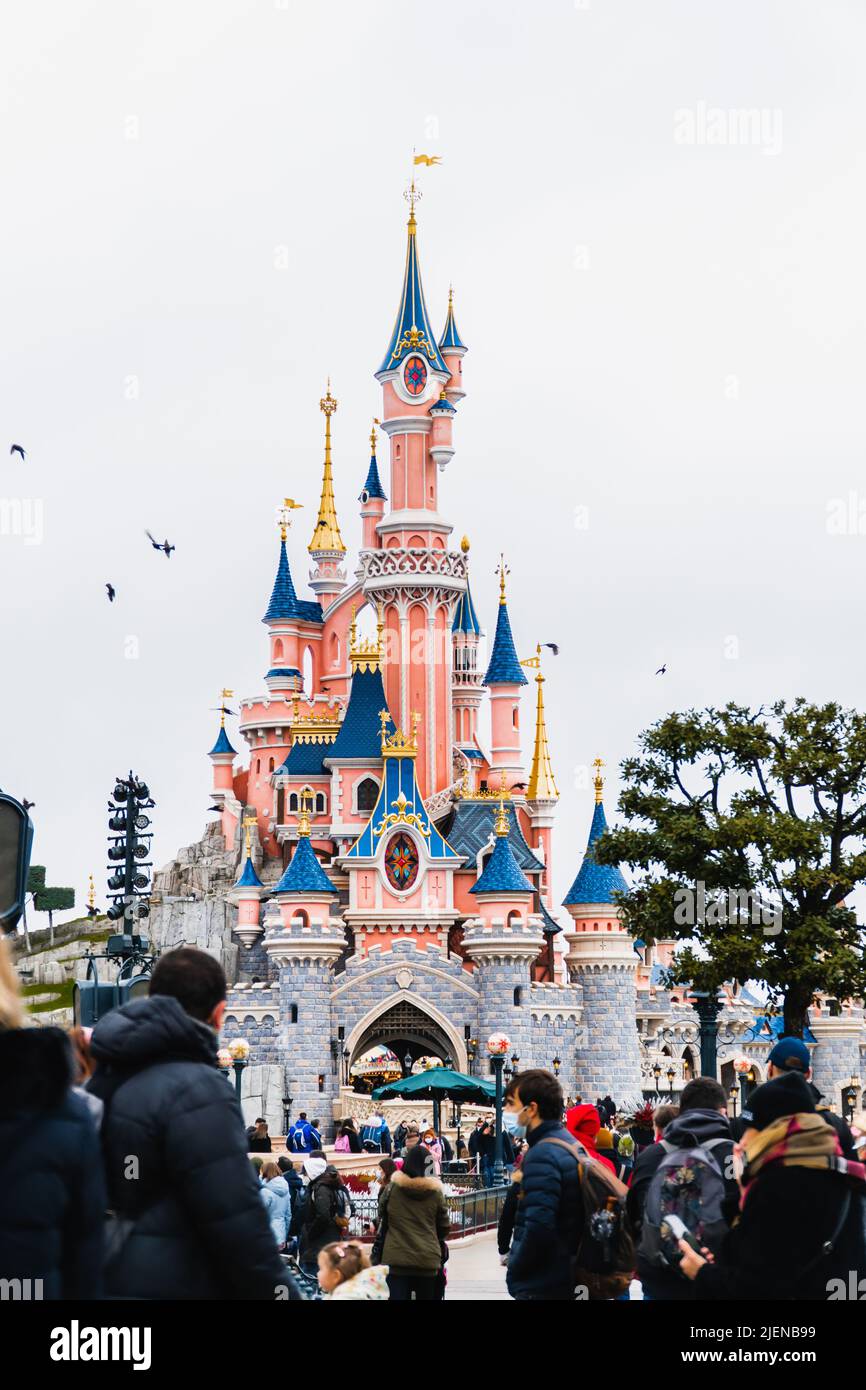Disneyland Paris is an amazing place Stock Photo