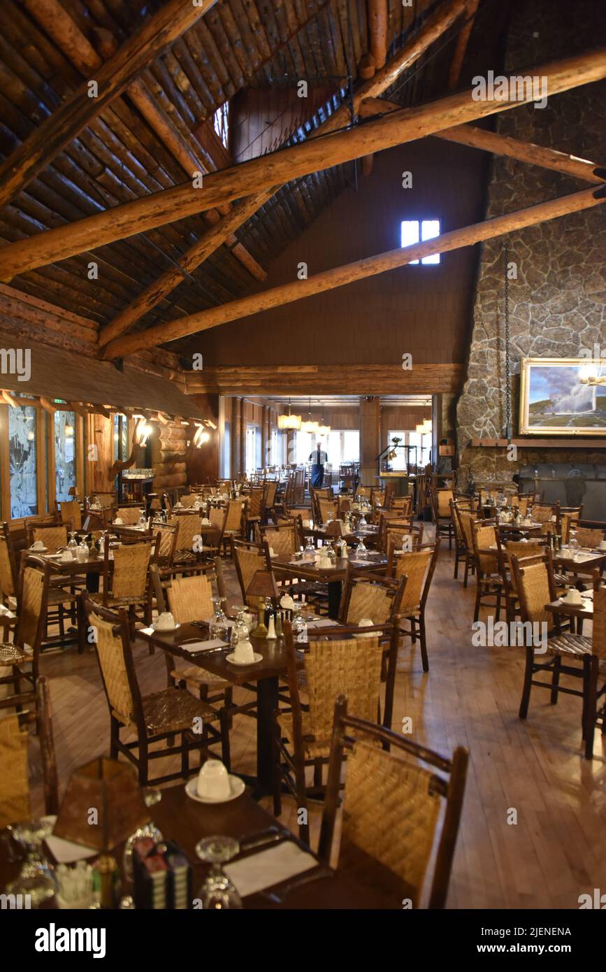 Yellowstone National Park, U.S.A. 5/2124/2022. Old Faithfull Inn