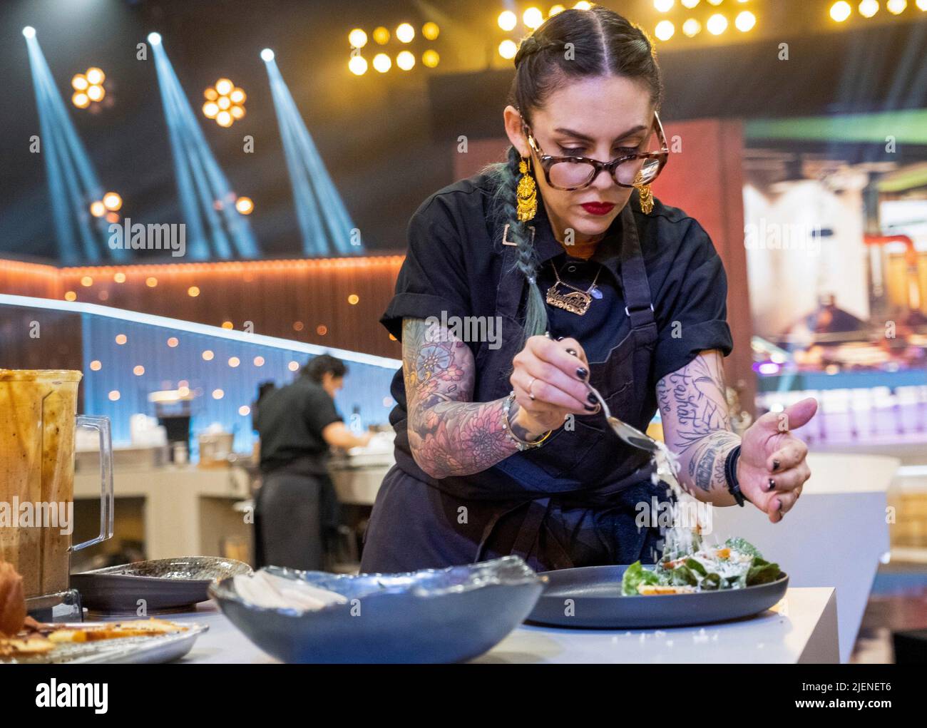 IRON CHEF QUEST FOR AN IRON LEGEND, contestant Claudette Zepeda