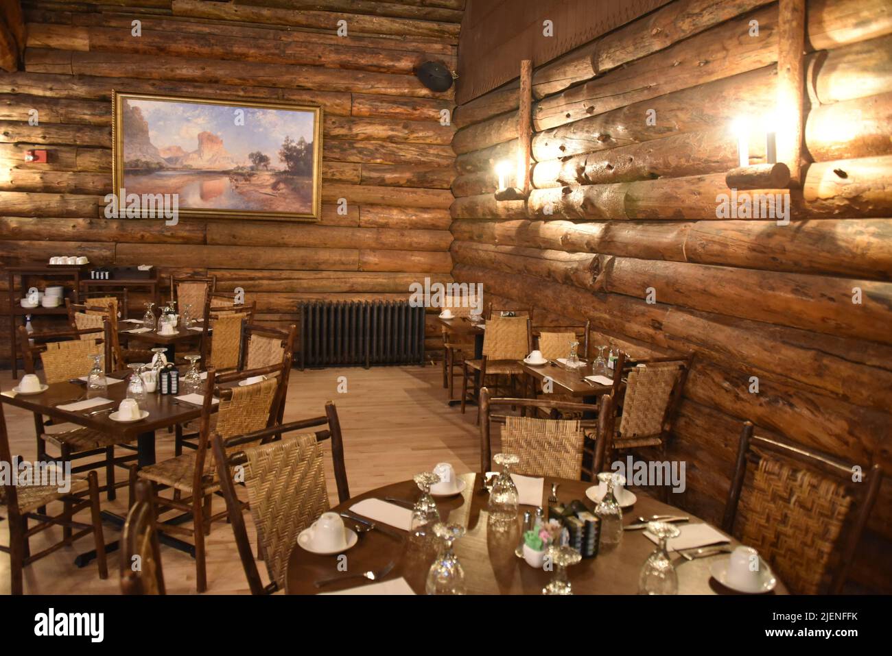 Yellowstone National Park, U.S.A. 5/2124/2022. Old Faithfull Inn