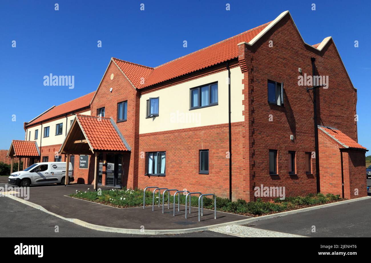 The Burnhams Surgery, NHS, Burnham Market, Norfolk 4 Stock Photo