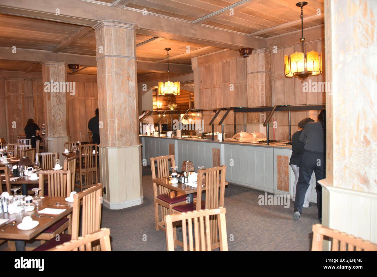 Yellowstone National Park, U.S.A. 5/2124/2022. Old Faithfull Inn