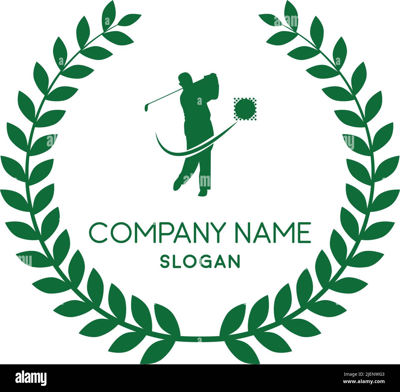 Design a Golf Club Logo Template Stock Vector