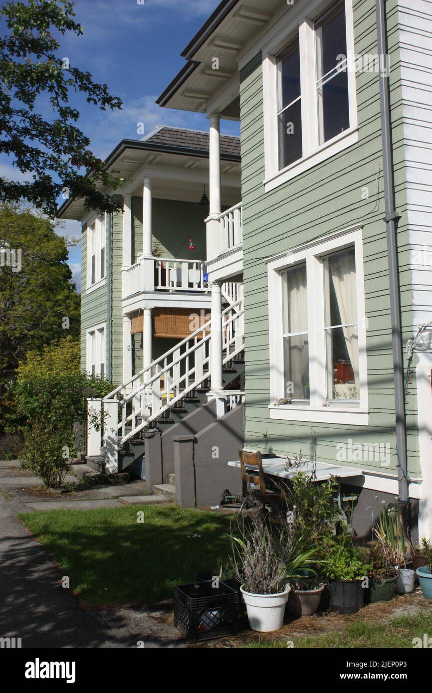 The historic Ocean View apartments for the mill managers at Townsite