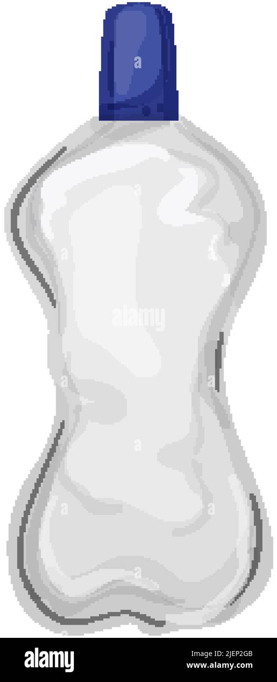 bottle water filter cartoon vector illustration Stock Vector Image