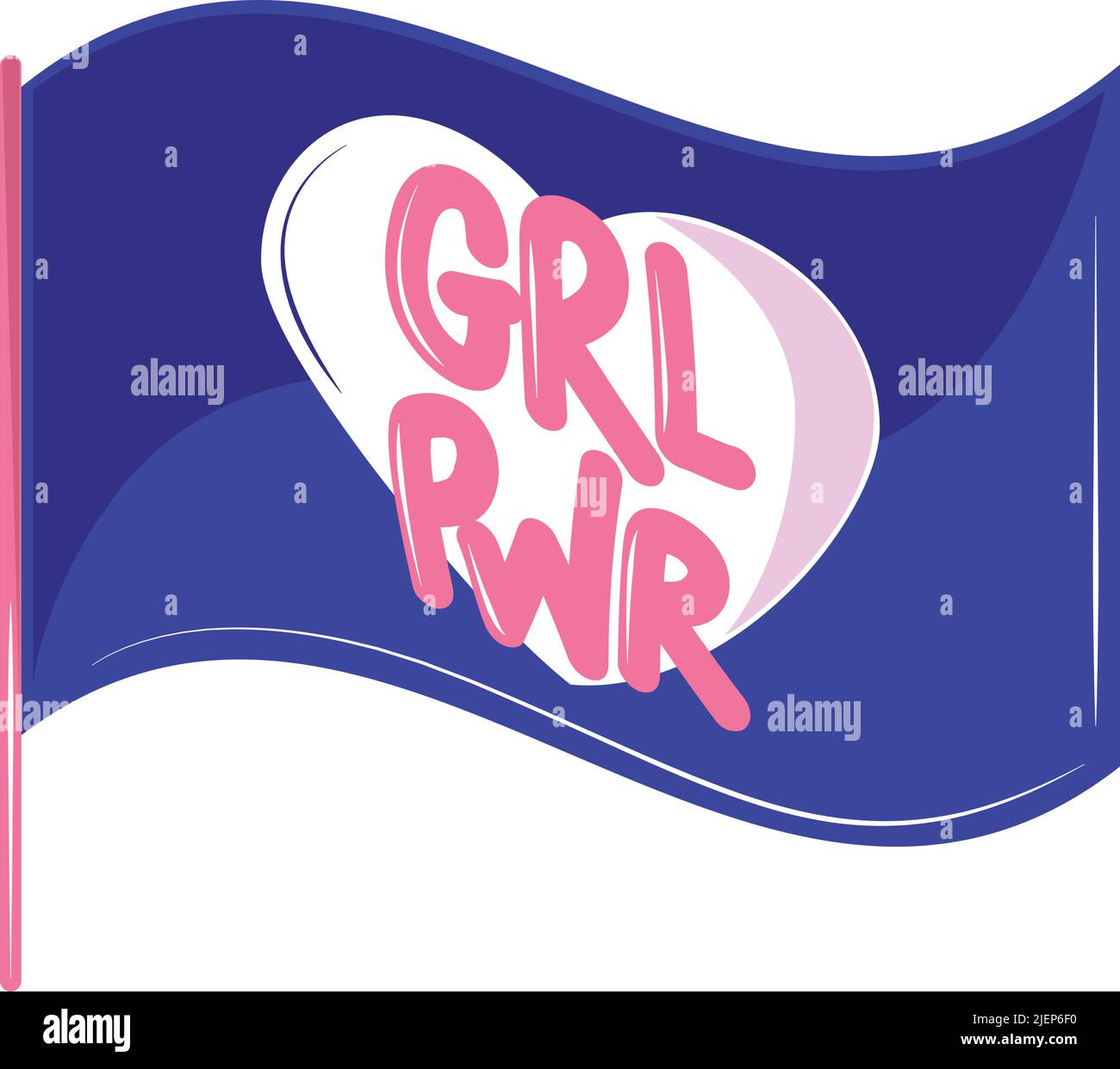 girl power flag Stock Vector Image & Art Alamy