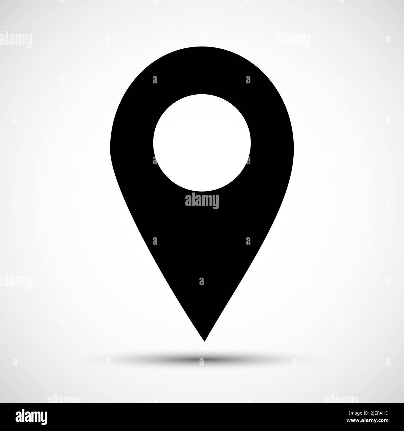 Location Icon Sign Isolate on white Background,Vector Illustration Stock Vector
