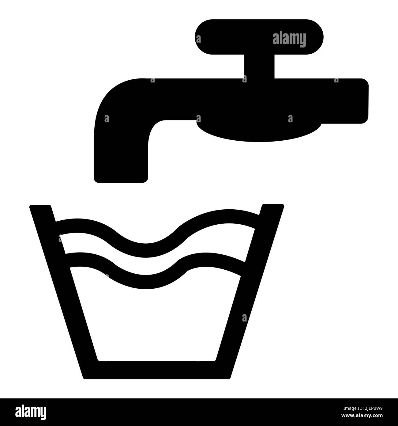 Caution Not Drinking Water Symbol Sign Isolate On White Background ...