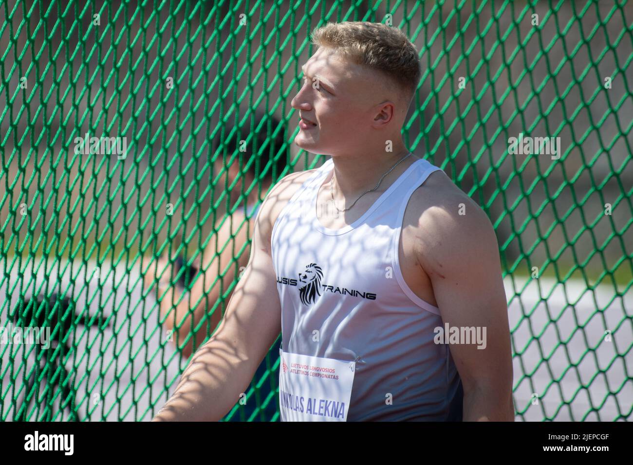 20220625. Lithuanian Athletics Championship in Šiauliai. Mykolas