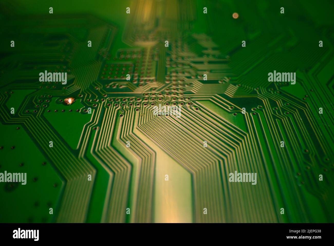 Circuit board. Technological electronic plate with roads and other ...