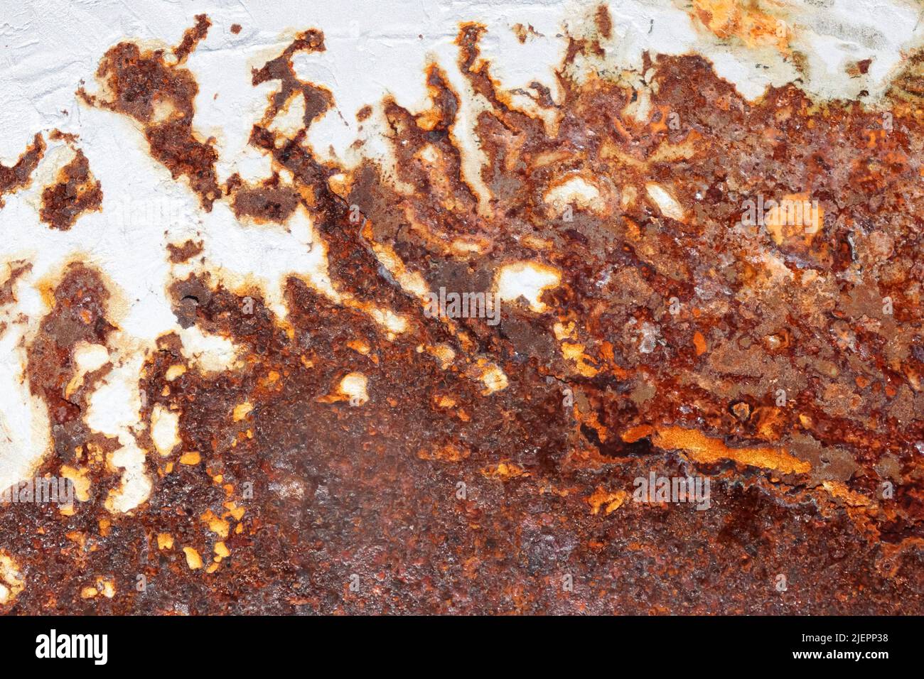 Red rust on the old metal surface and background Stock Photo Alamy