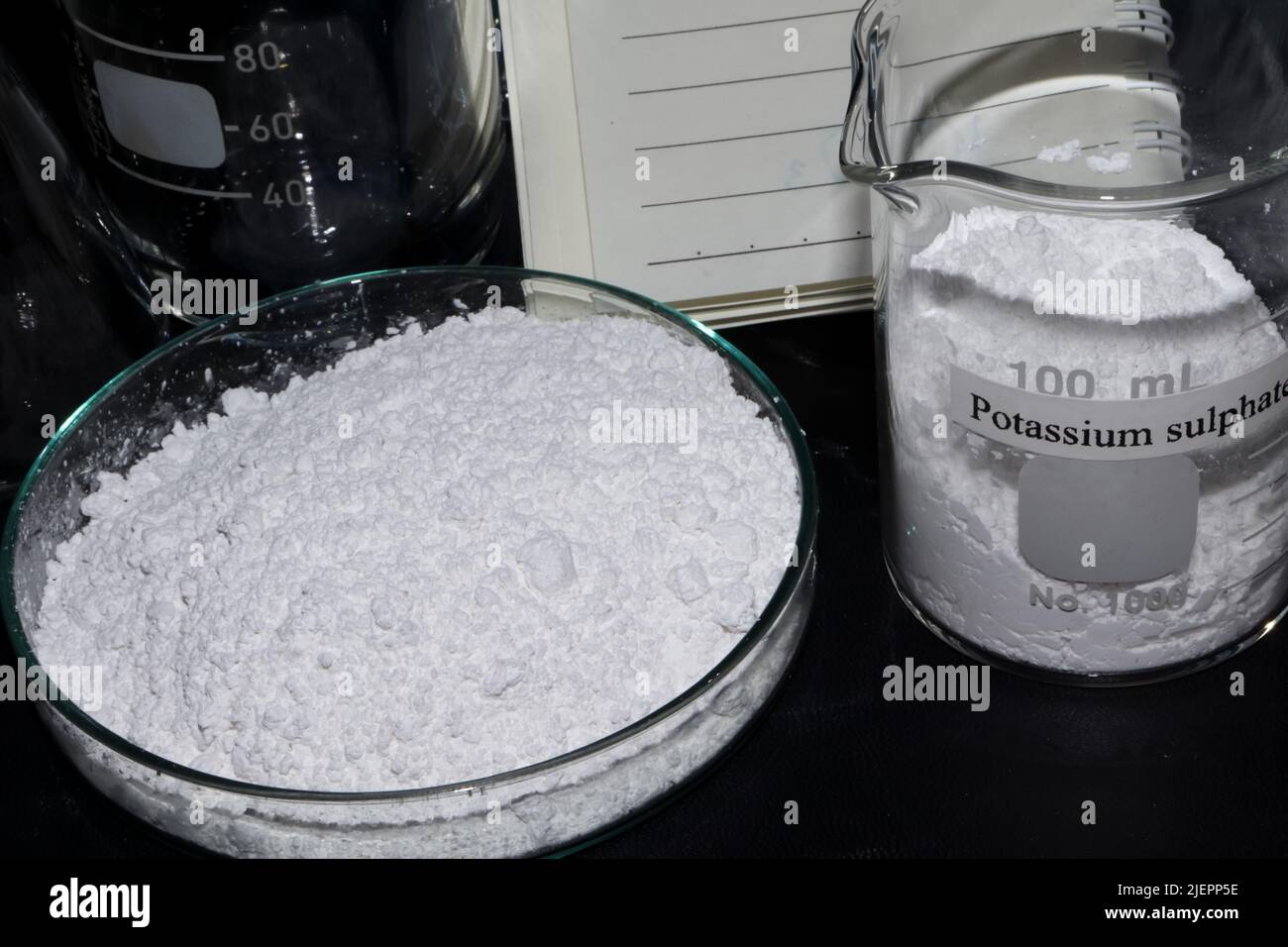 Glass container used in laboratories hires stock photography and