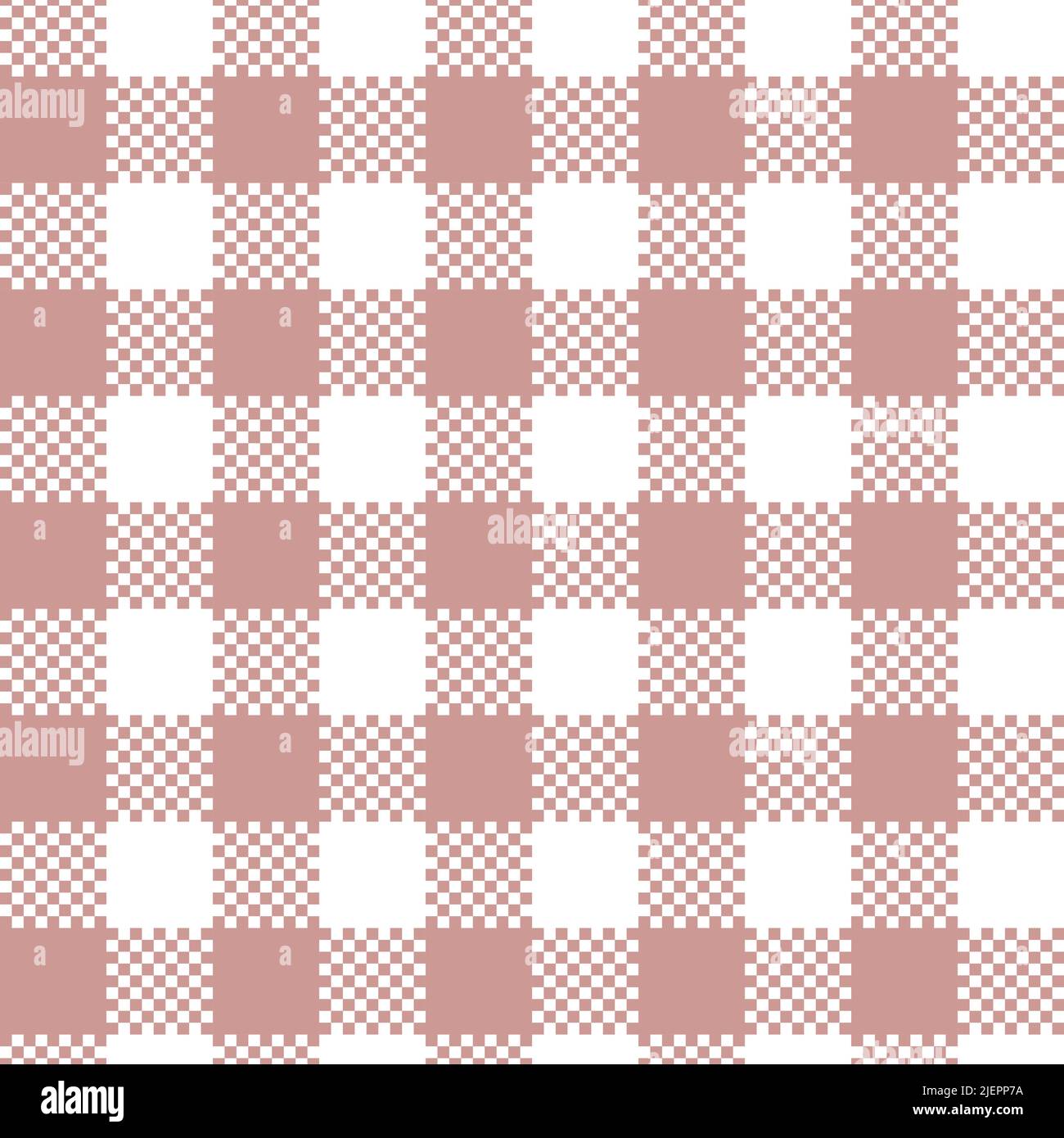 Vichy Seamless. Pastel gingham pattern. Background for Easter, wallpaper, blanket. Stock Vector