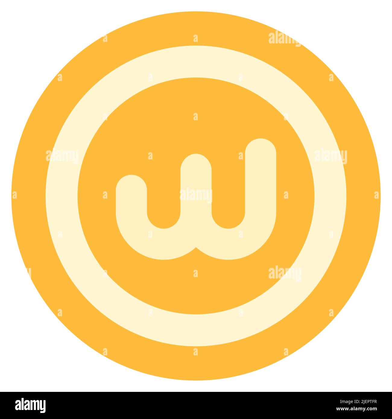 Walken WLKN logo icon isolated on white background. Web3 running app with  fun game and social elements with Move to Earn concept. Vector design  elemen Stock Vector Image & Art - Alamy