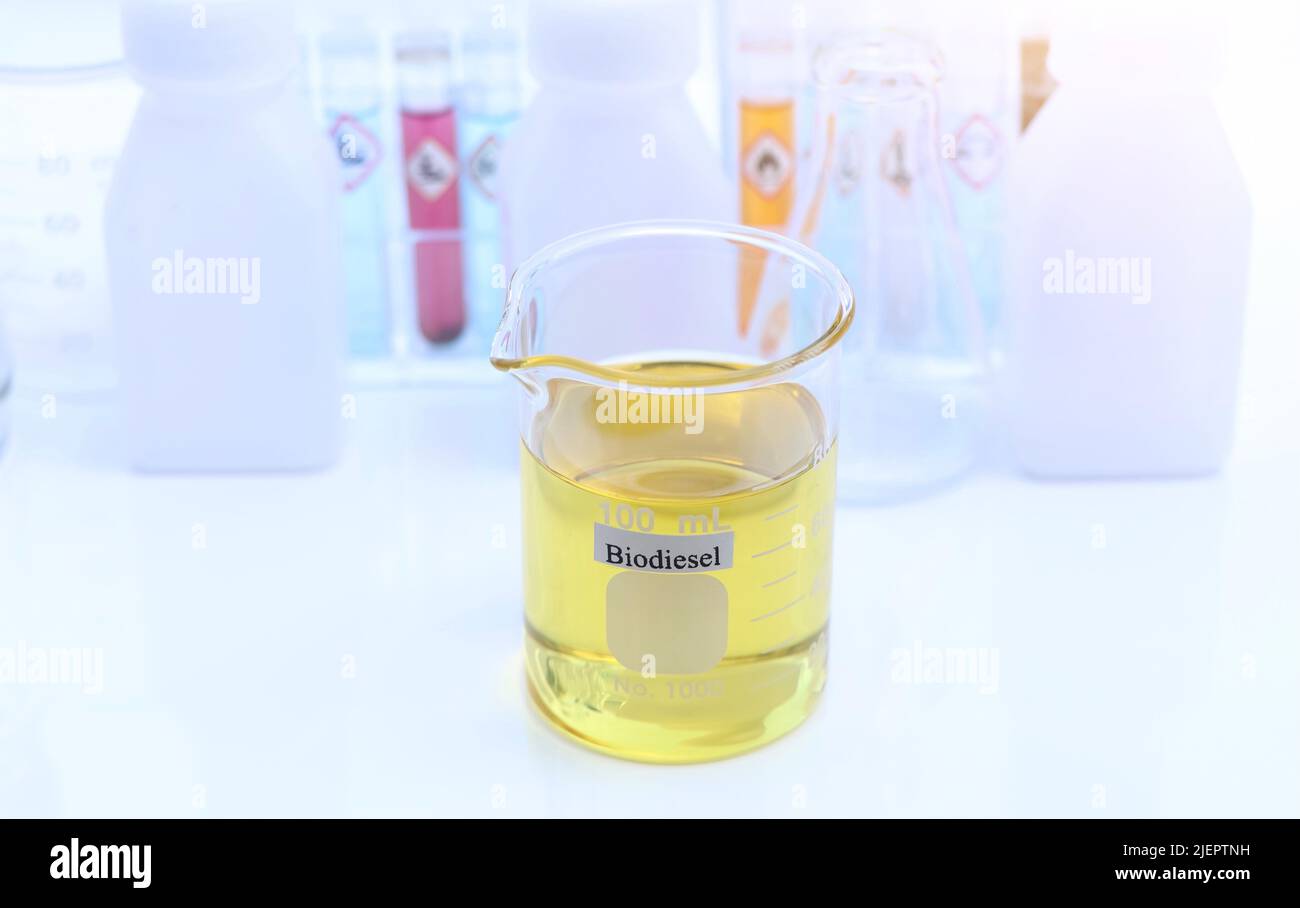 Biodiesel experiments from natural raw materials in the laboratory and environmentally friendly
