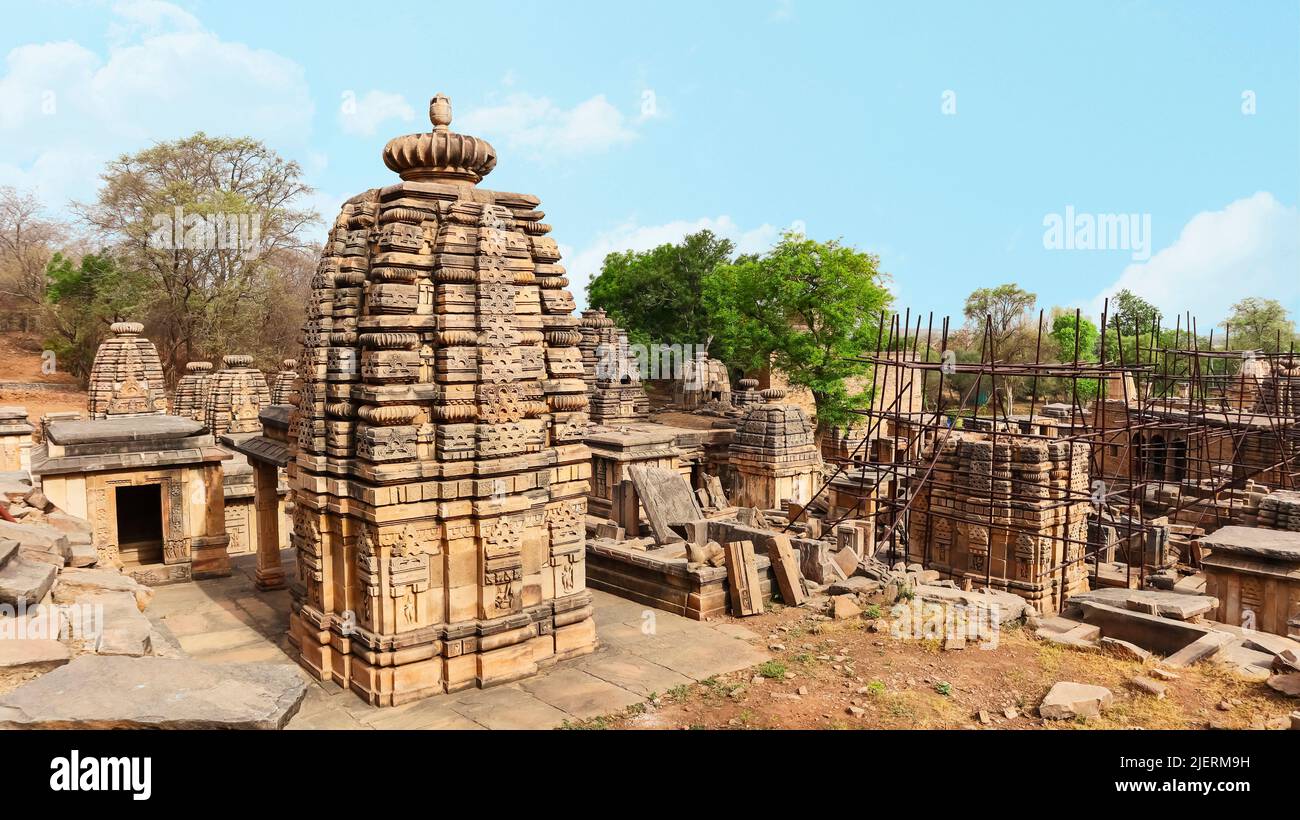 Bateshwar group of temples hi-res stock photography and images - Alamy