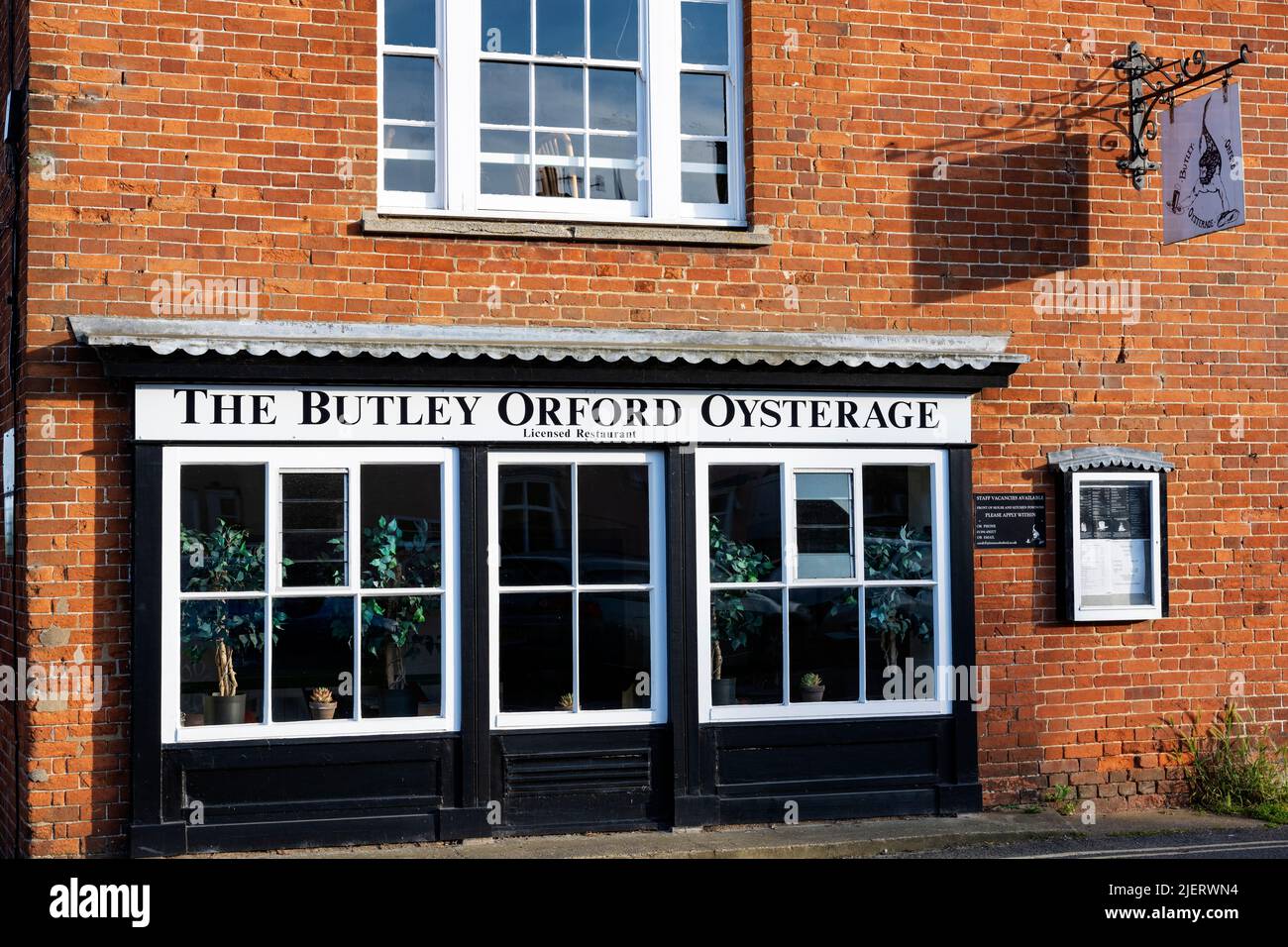 The Butley Orford Oysterage Orford Suffolk Stock Photo