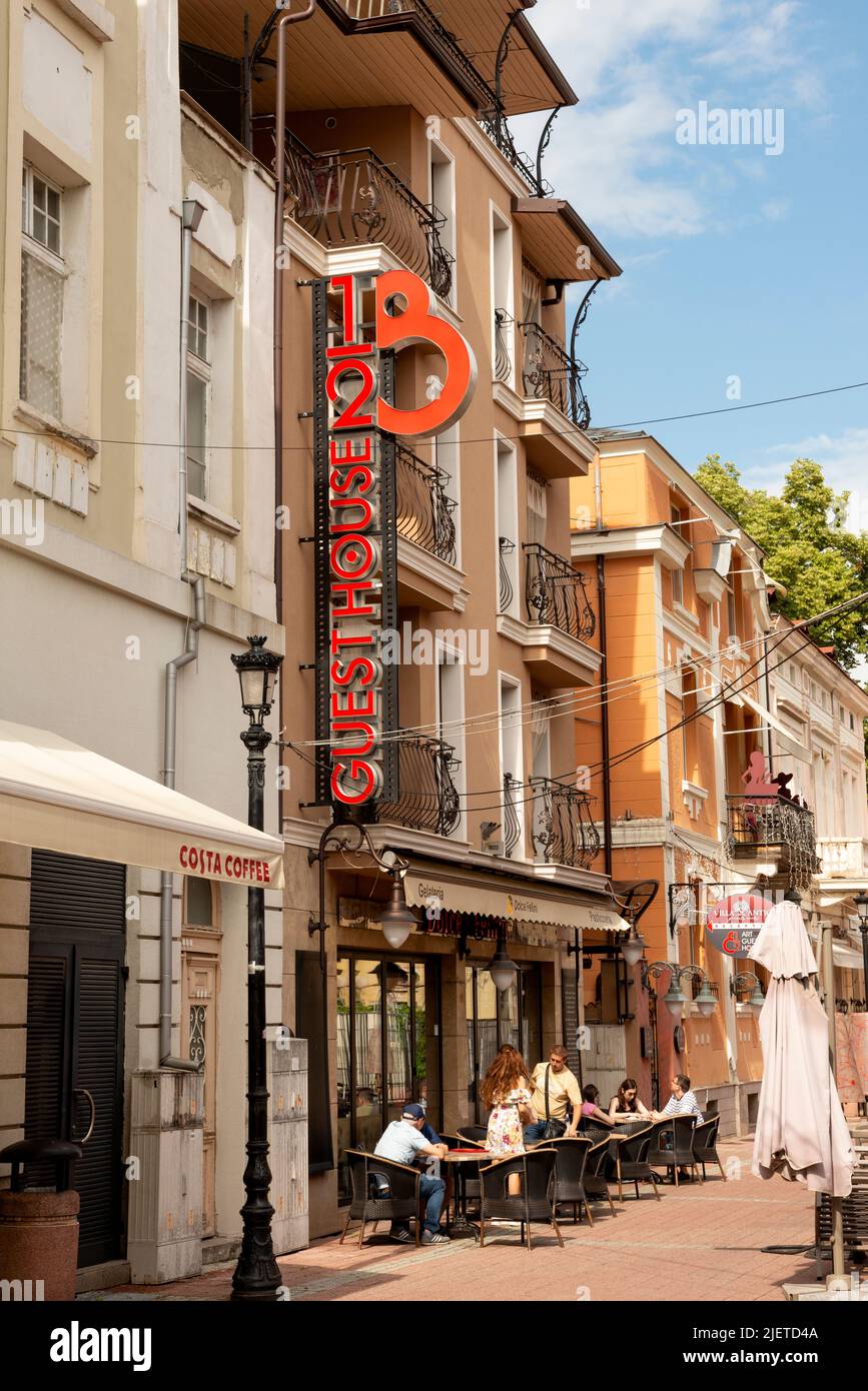 Guest house exterior in Plovdiv, Bulgaria, Eastern Europe, Balkans, EU