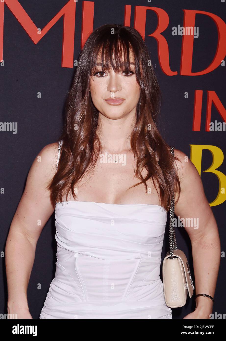 Los Angeles, Ca. 27th June, 2022. Alisha Marie attends the Los Angeles premiere of 'Only Murders In The Building' Season 2 at DGA Theater Complex on June 27, 2022 in Los Angeles, California. Credit: Jeffrey Mayer/Jtm Photos,/Media Punch/Alamy Live News Stock Photo