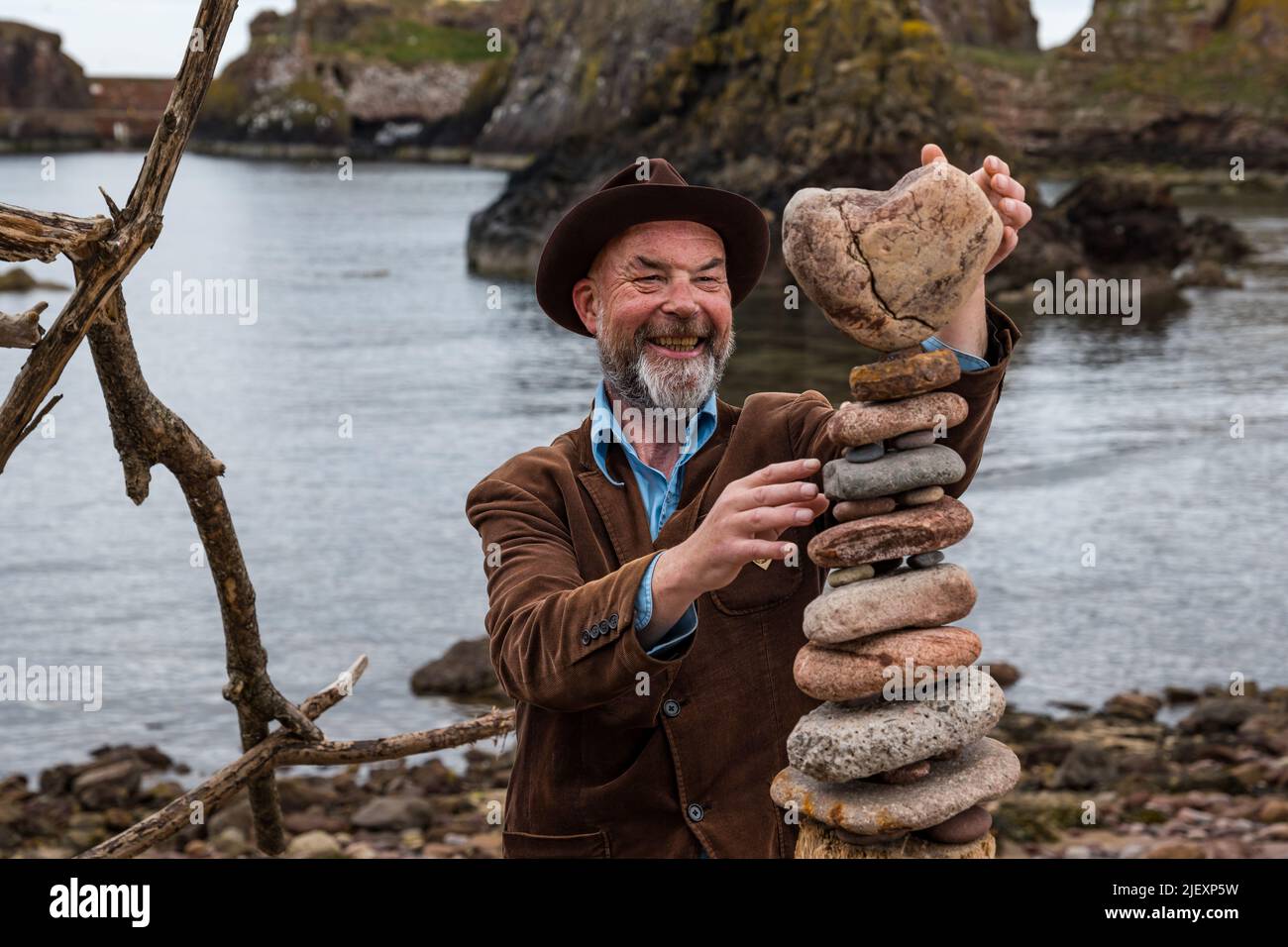 Dunbar, East Lothian, Scotland, UK, 28th June 2022. European Land Arts