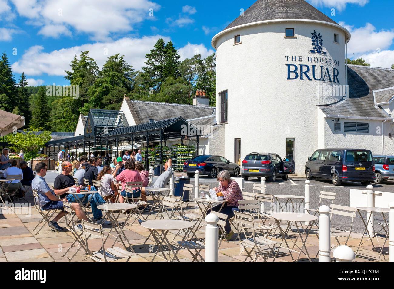 House of Bruar shopping centre, Blair Athol near Pitlochry, Perthshire, Scotland, UK. The House