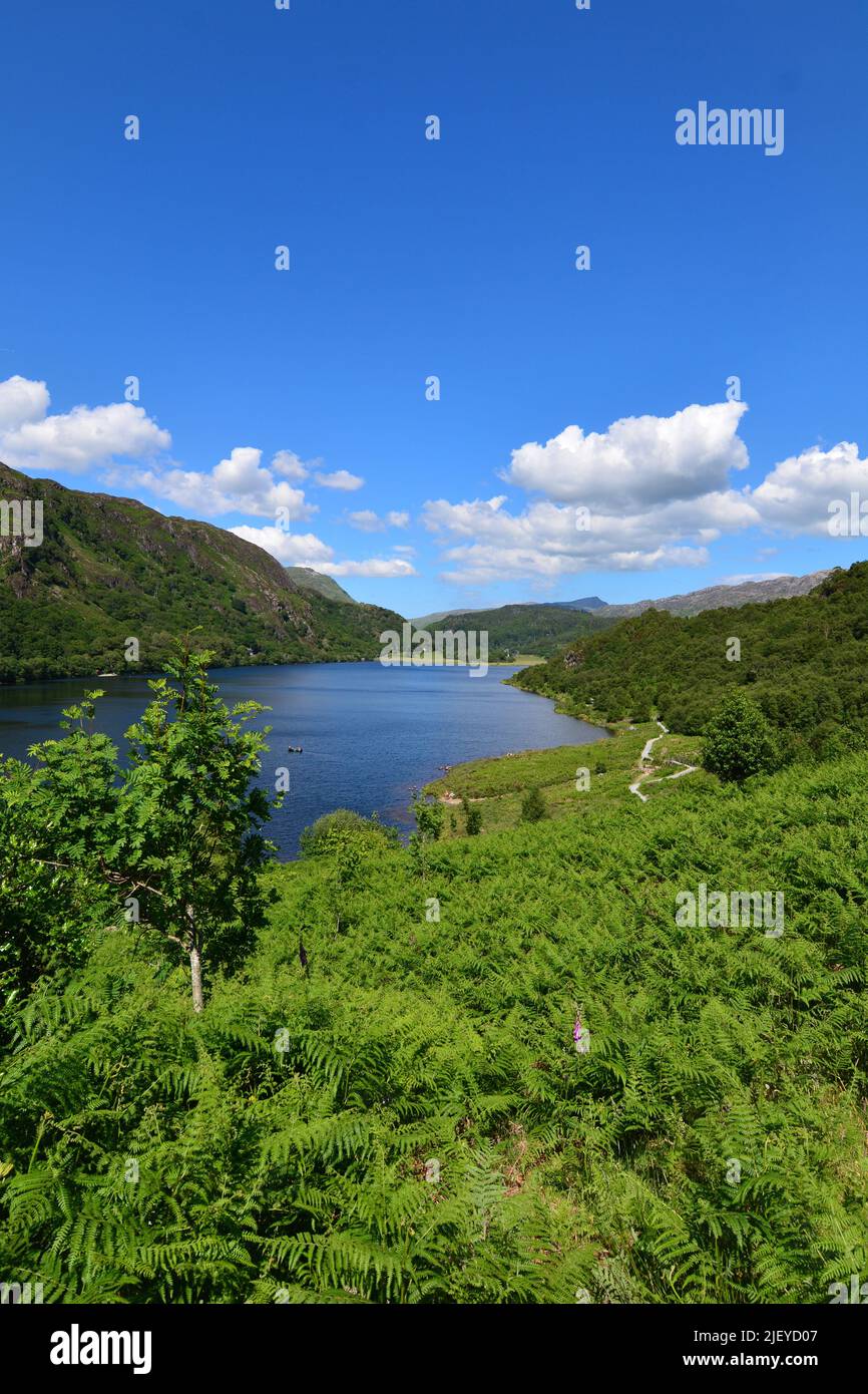 Snowdon and surounding views North Wales UK Stock Photo Alamy