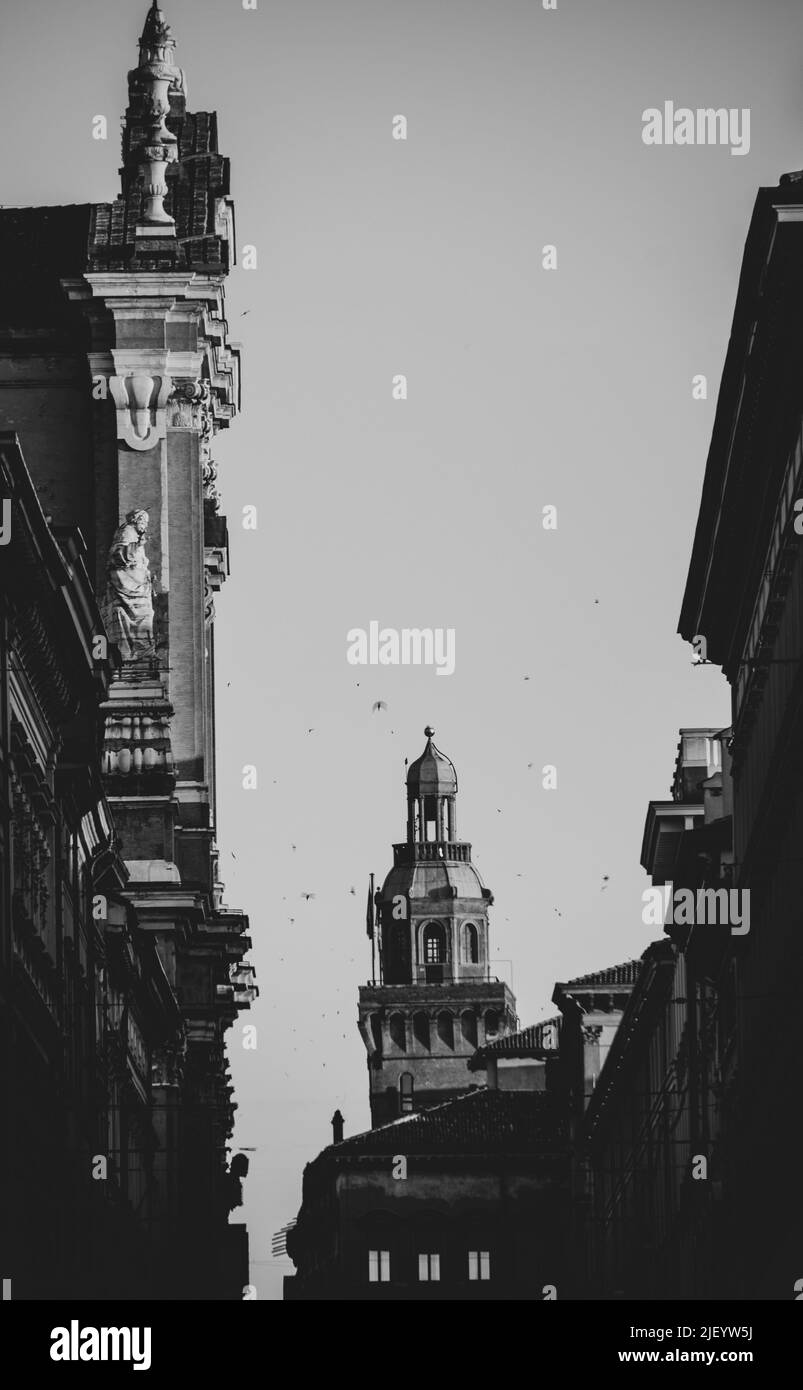 Panorama view of bologna Black and White Stock Photos & Images Alamy