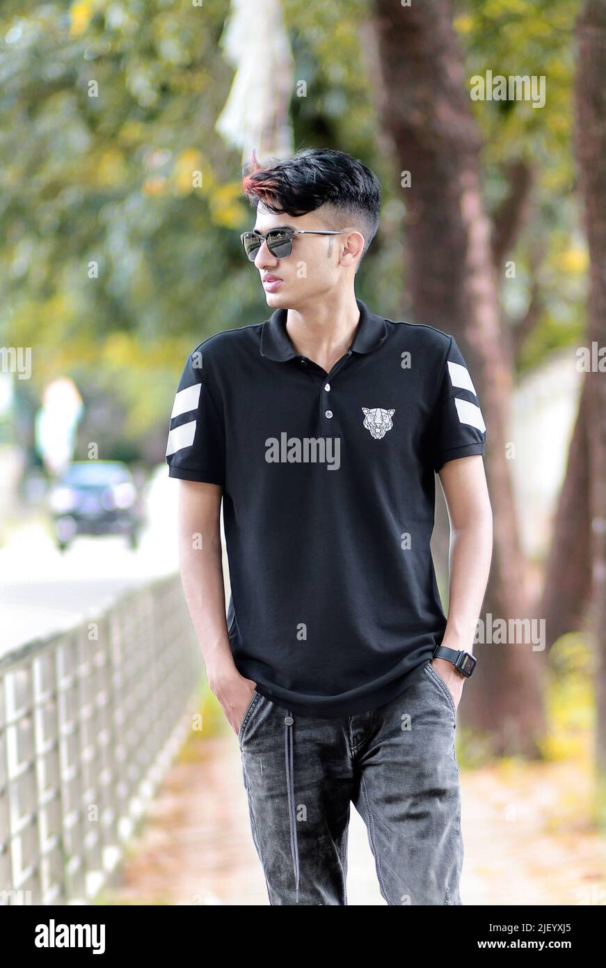Cute stylish boy photos hi-res stock photography and images - Alamy