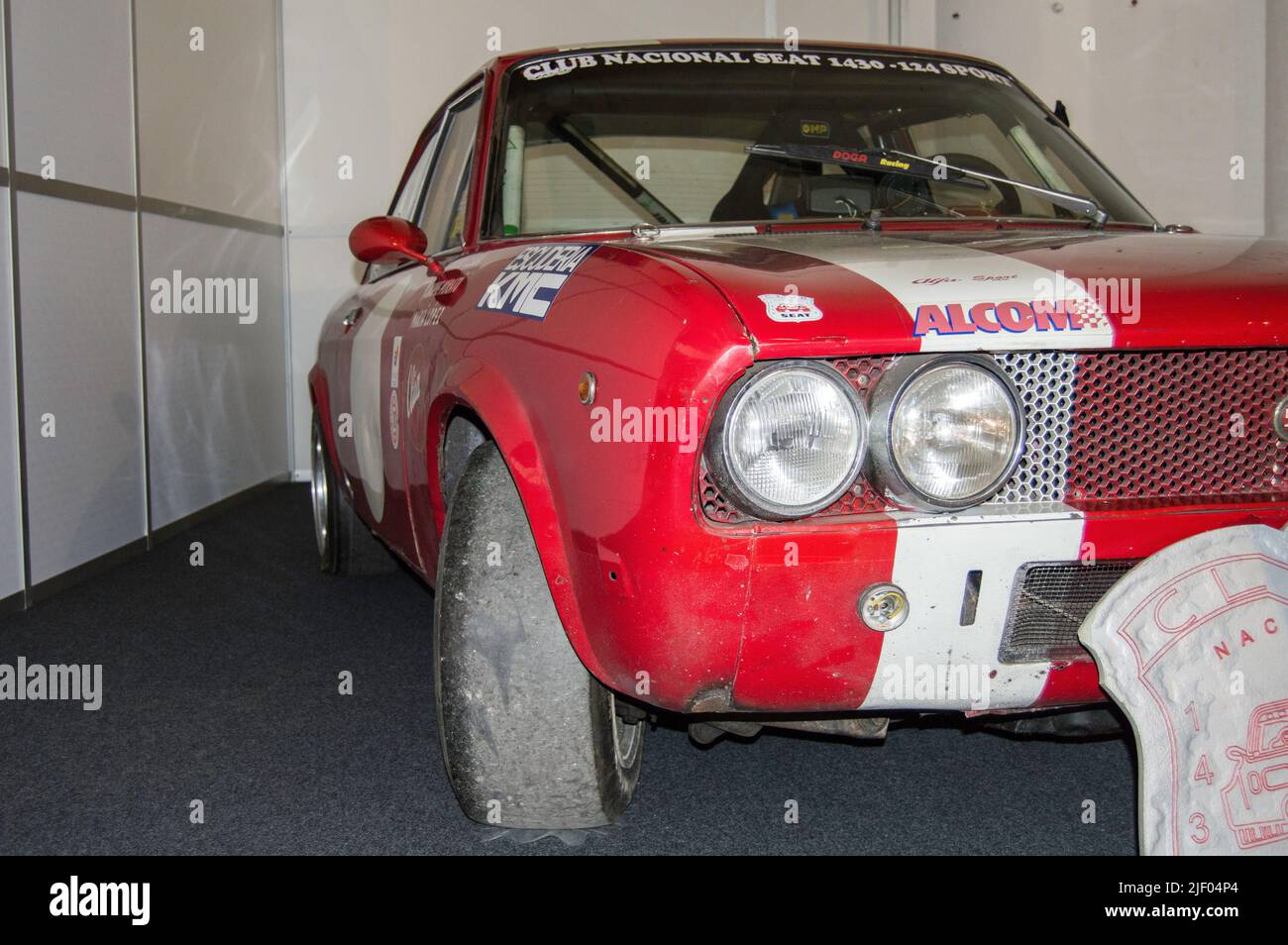 classic spanish sport car. Seat 124 Sport Stock Photo Alamy