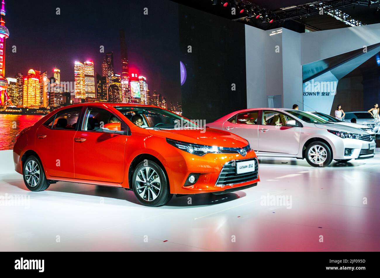 The Toyota Levin and Corolla cars from Toyota’s GAC and FAW joint ...