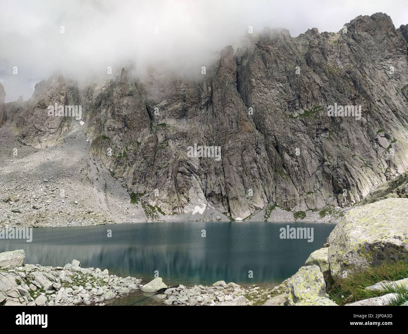 Cima d’Asta  is the highest mountain of the Fiemme Mountains in the eastern part of the Italian province of Trentino Stock Photo