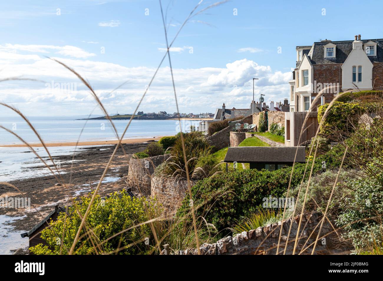 The picturesque seaside village of Elie in Fife, Scotland Stock Photo