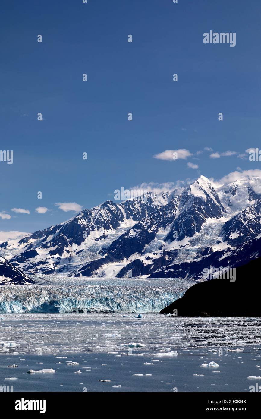 Hubbard Glacier Disenchantment Bay Alaska USA Stock Photo