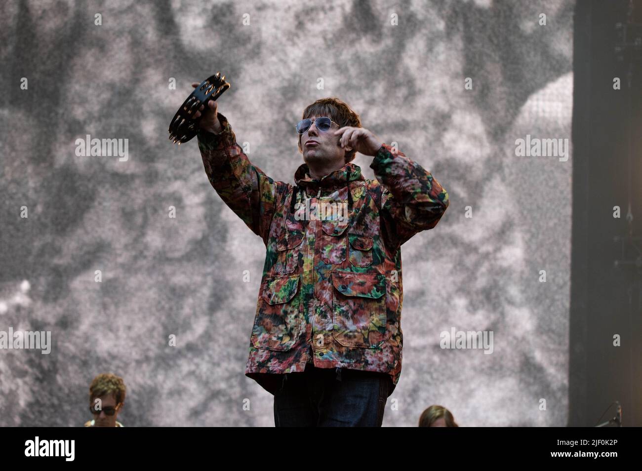 Liam Gallagher Hampden Park Glasgow 26th June 2022 Stock Photo Alamy