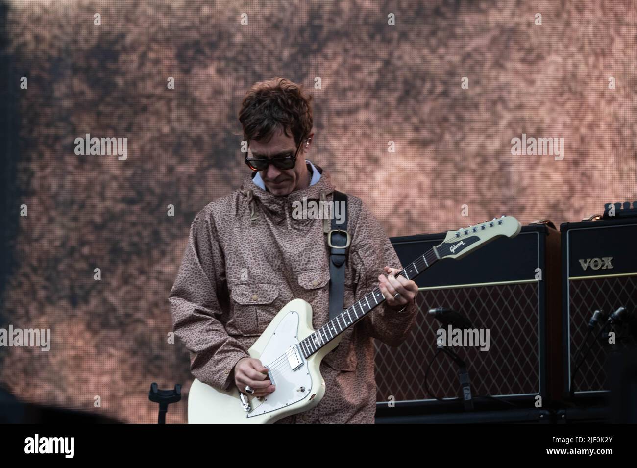 Liam Gallagher Hampden Park Glasgow 26th June 2022 Stock Photo Alamy